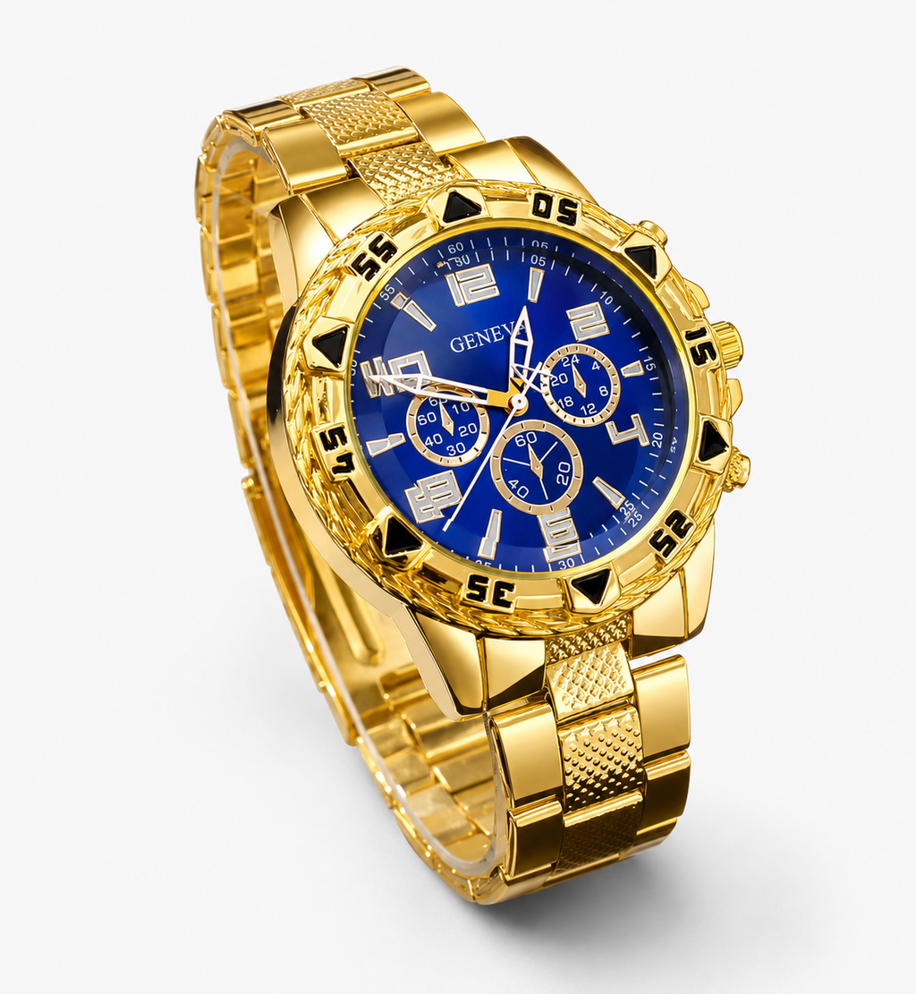 Meridian — Gold Chronograph Watch