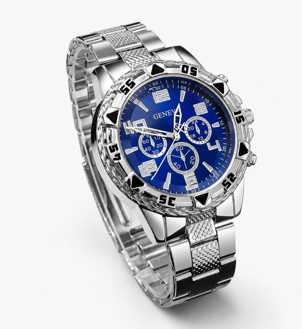 Glacier — Silver Chronograph Watch